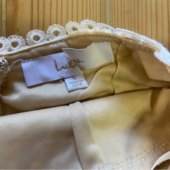 Lulu's White Lace Open Back Wedding Dress - Picture 10 of 16